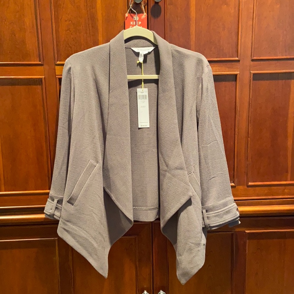 BCBG Generation Gray Blazer Brand New